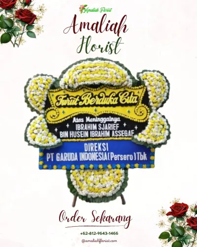 Papan Bunga Duka di Dangkel